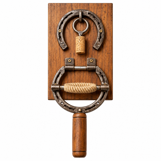 Cask & Iron™ | Wall-Mounted Wine Opener